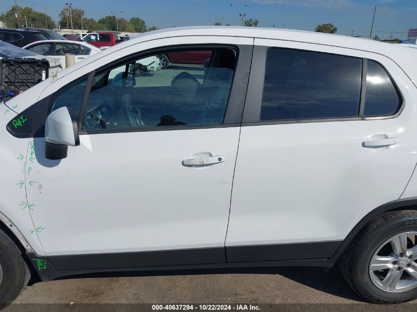 2020 Chevrolet Trax Fwd Ls VIN: 3GNCJKSB0LL229572 Lot: 40637294