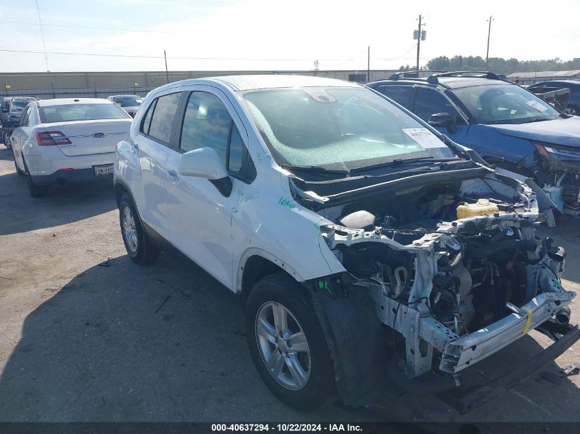 VIN 3GNCJKSB0LL229572 2020 Chevrolet Trax, Fwd Ls no.1