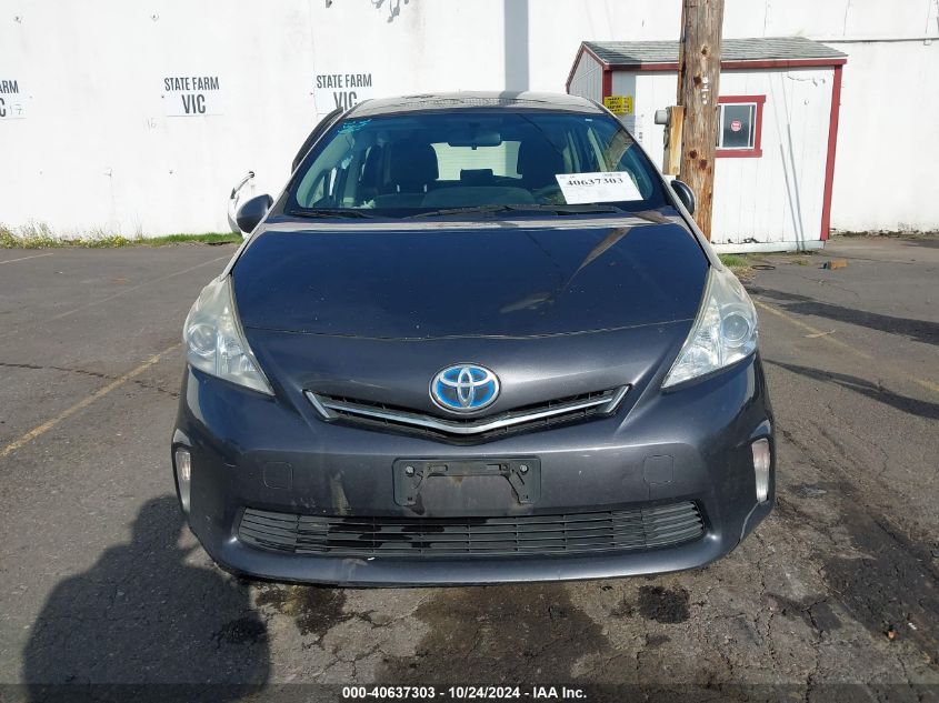 VIN JTDZN3EUXEJ011451 2014 Toyota Prius, V Three no.12