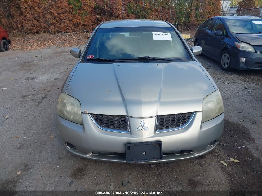 2006 Mitsubishi Galant Es/Se VIN: 4A3AB36F16E012372 Lot: 40637304