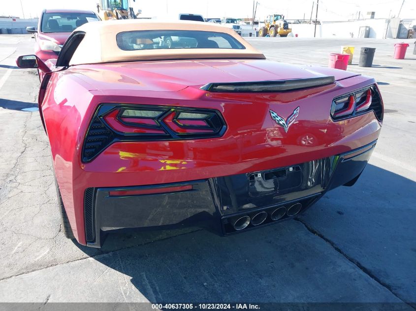 2014 Chevrolet Corvette Stingray VIN: 1G1YD3D7XE5117829 Lot: 40637305