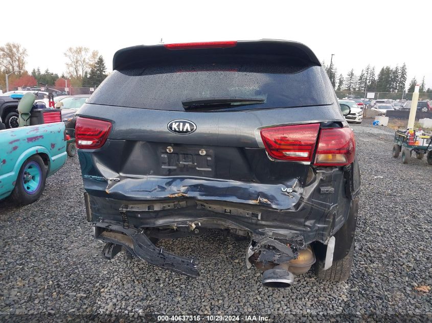 2020 Kia Sorento 3.3L Lx VIN: 5XYPGDA56LG619180 Lot: 40637315