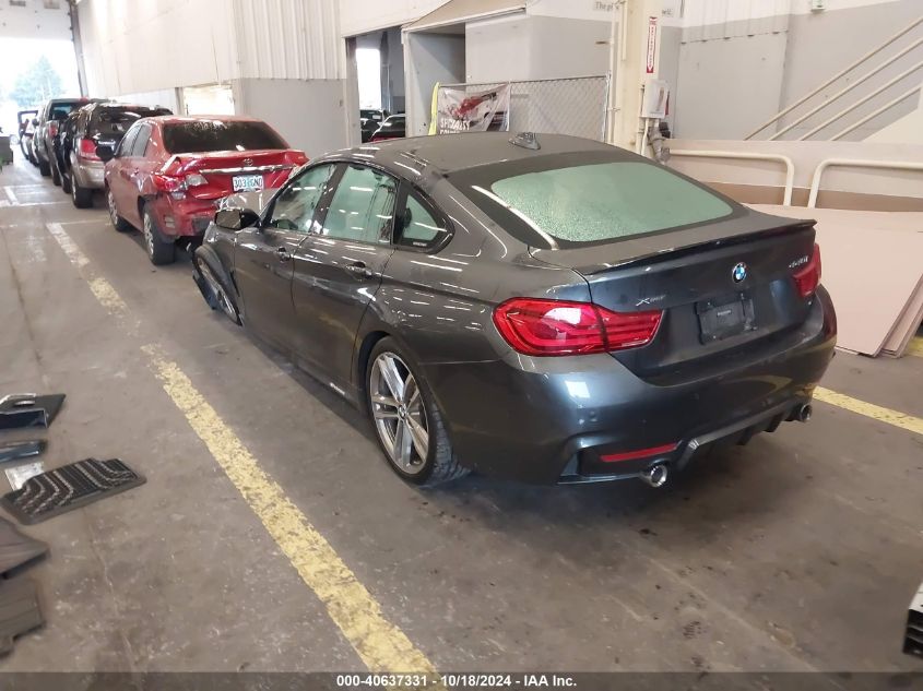 VIN WBA4J7C56KBM74957 2019 BMW 440I GRAN COUPE no.3