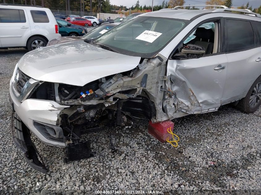 2018 Nissan Pathfinder Sv VIN: 5N1DR2MM6JC619097 Lot: 40637340