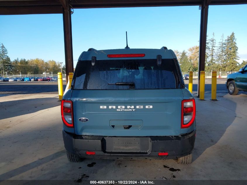 2023 Ford Bronco Sport Big Bend VIN: 3FMCR9B67PRE33006 Lot: 40637353