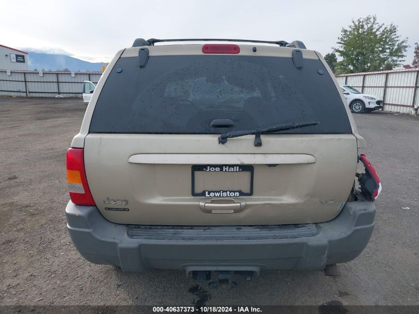 2001 Jeep Grand Cherokee Laredo VIN: 1J4GW48N61C738528 Lot: 40637373