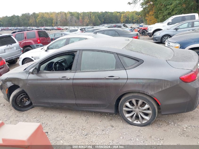 2015 Chrysler 200 S VIN: 1C3CCCBB1FN757252 Lot: 40637392