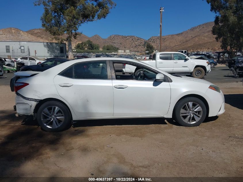 2014 Toyota Corolla Eco/Eco Plus/Eco Premium VIN: 5YFBPRHE0EP109709 Lot: 40637397