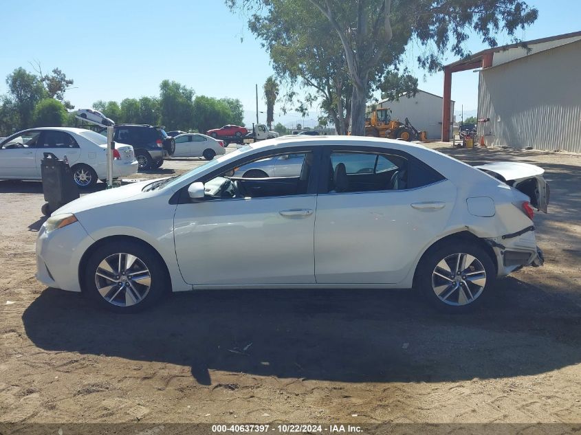 2014 Toyota Corolla Eco/Eco Plus/Eco Premium VIN: 5YFBPRHE0EP109709 Lot: 40637397