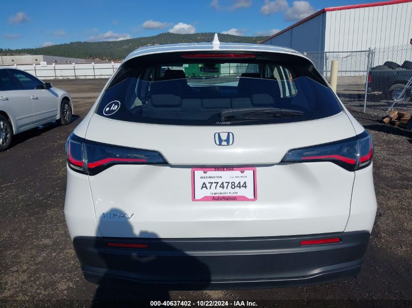 2023 Honda Hr-V Awd Lx VIN: 3CZRZ2H30PM741449 Lot: 40637402