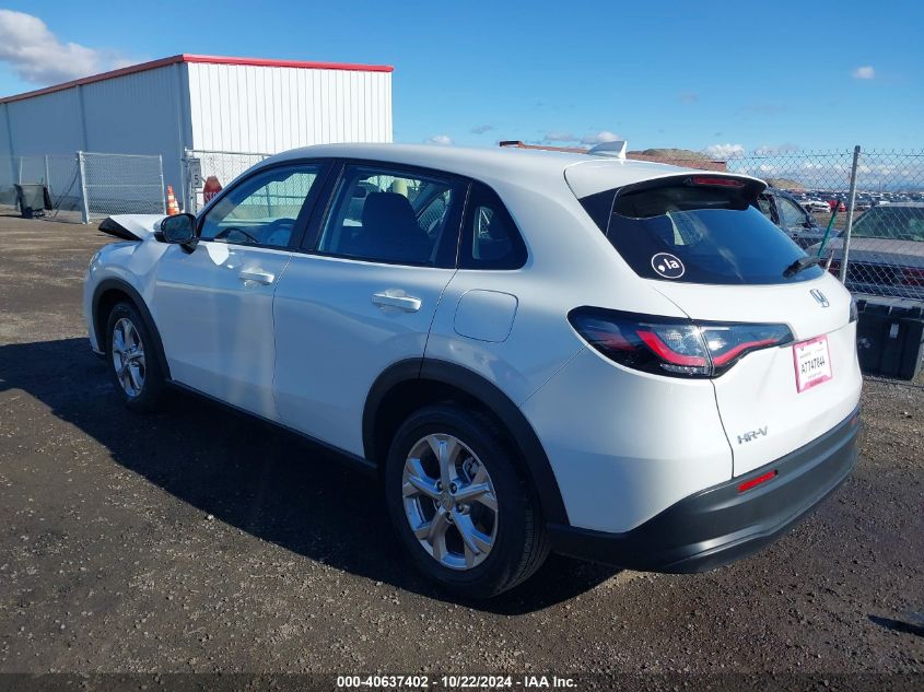 2023 Honda Hr-V Awd Lx VIN: 3CZRZ2H30PM741449 Lot: 40637402