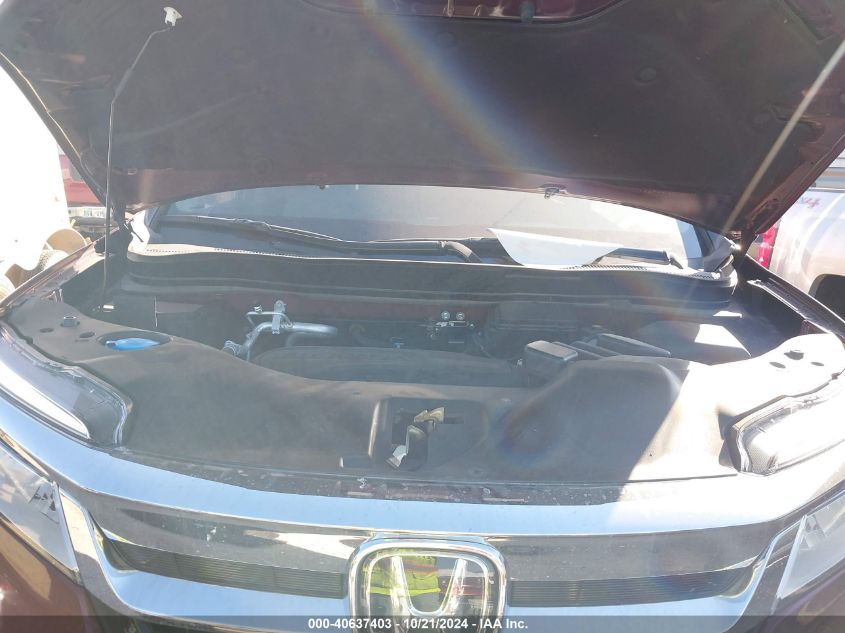 2022 Honda Pilot Touring VIN: 5FNYF5H92NB013360 Lot: 40637403