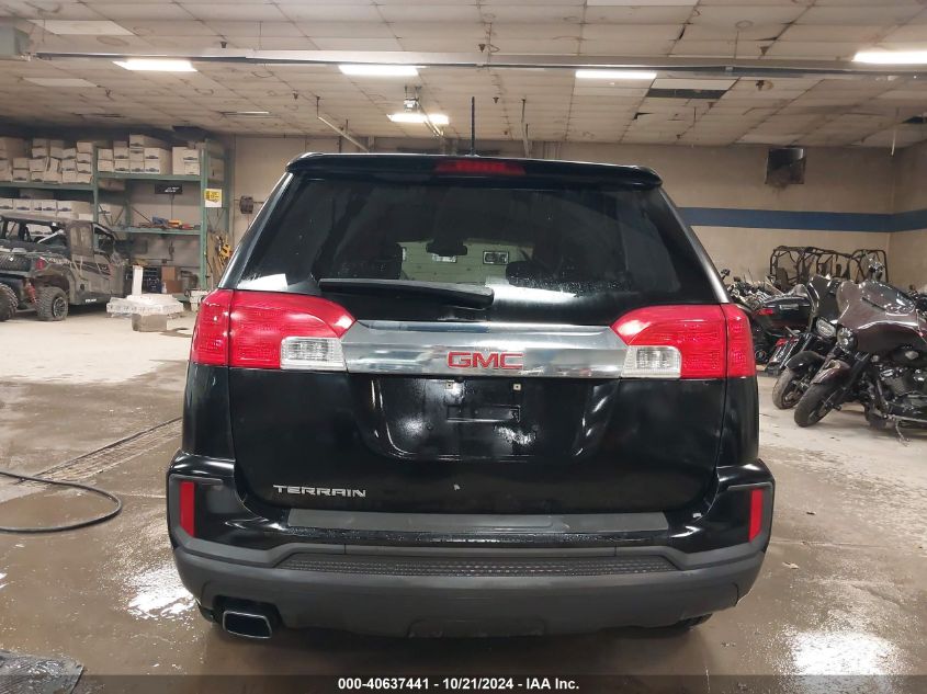 2017 GMC Terrain Sl VIN: 2GKALLEK0H6212900 Lot: 40637441