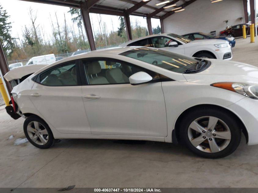 2013 Hyundai Elantra Gls VIN: 5NPDH4AE6DH293505 Lot: 40637447