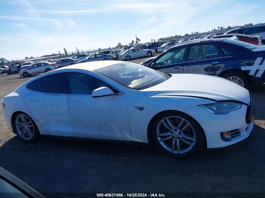 2012 Tesla Model S Signature VIN: 5YJSA1CN6CFP02803 Lot: 40637456