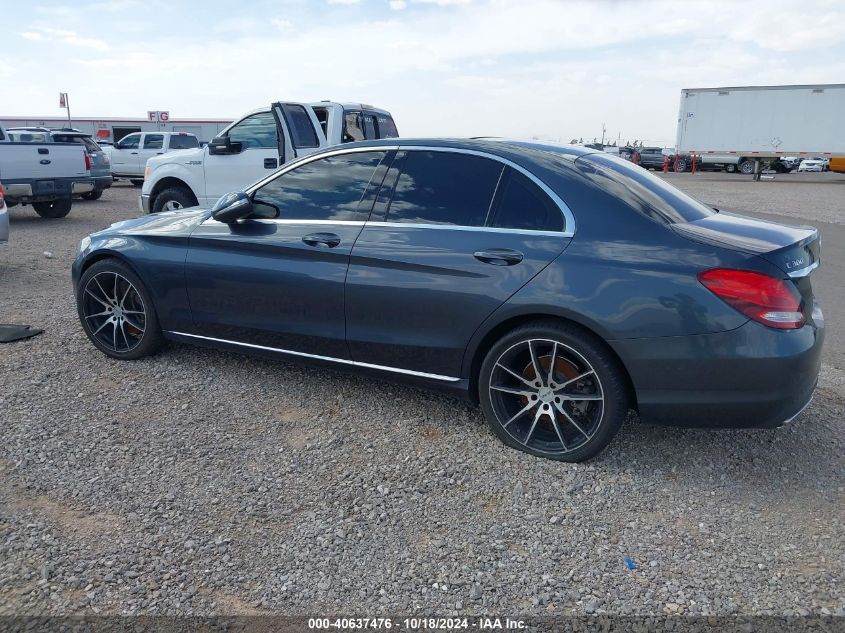 2015 Mercedes-Benz C 300 Luxury/Sport VIN: 55SWF4JB1FU095211 Lot: 40637476