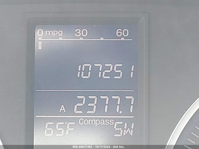 2011 Honda Cr-V Ex-L VIN: 5J6RE3H76BL024827 Lot: 40637493