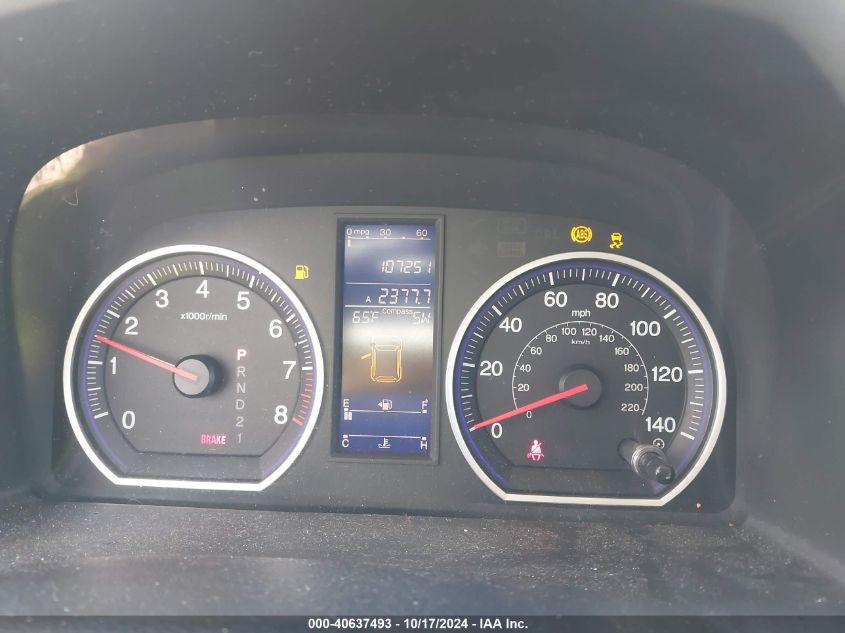 2011 Honda Cr-V Ex-L VIN: 5J6RE3H76BL024827 Lot: 40637493