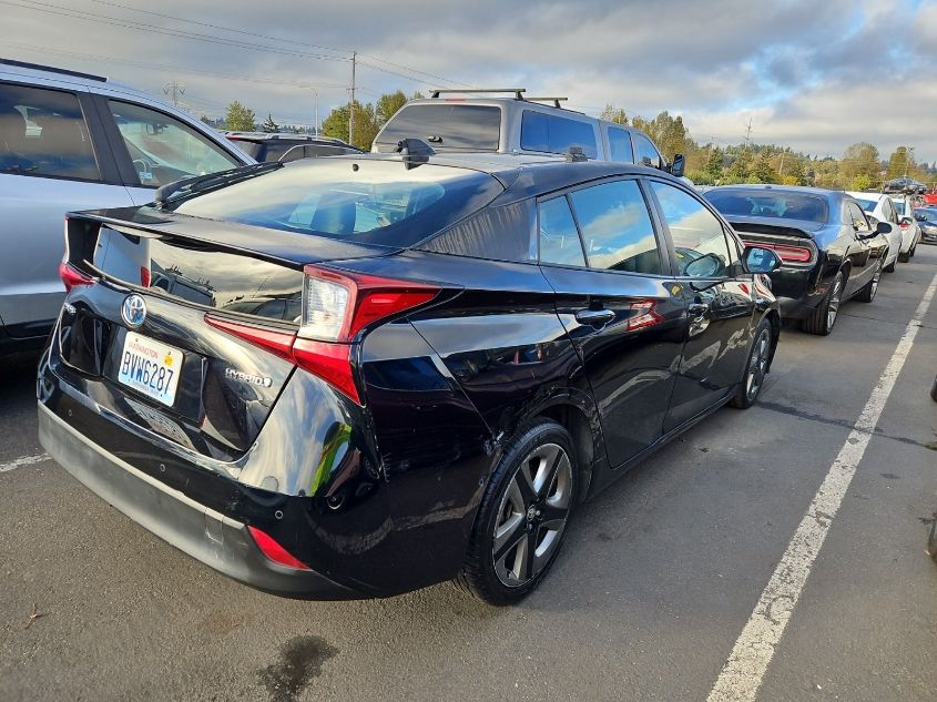 2021 Toyota Prius Xle VIN: JTDKAMFUXM3136423 Lot: 40637572