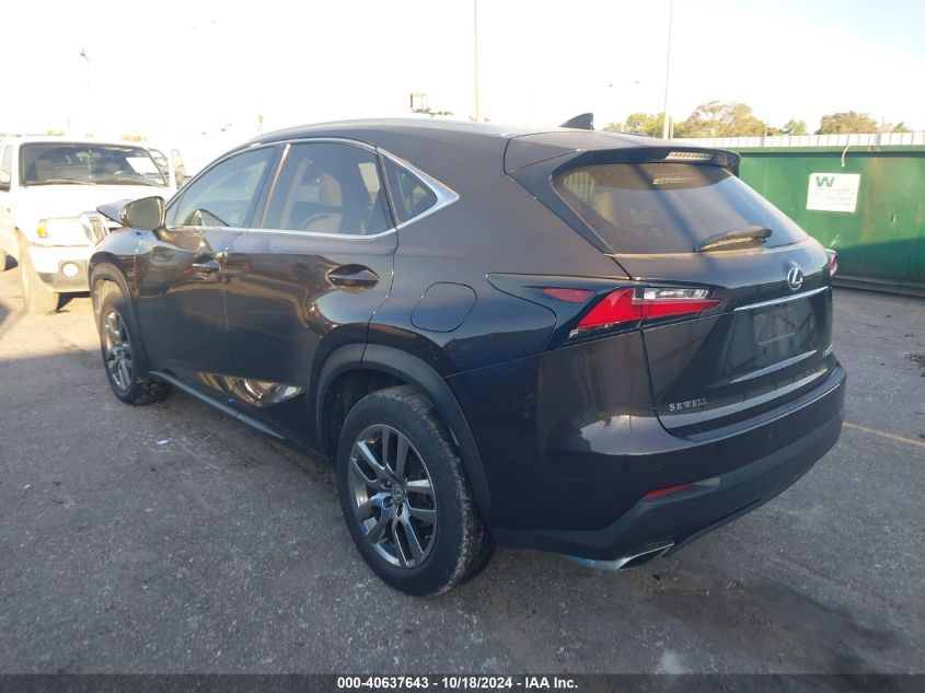 VIN JTJYARBZ1F2016928 2015 Lexus NX, 200T no.3