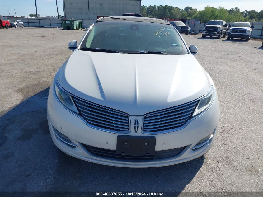 2016 Lincoln Mkz VIN: 3LN6L2GK4GR615922 Lot: 40637655