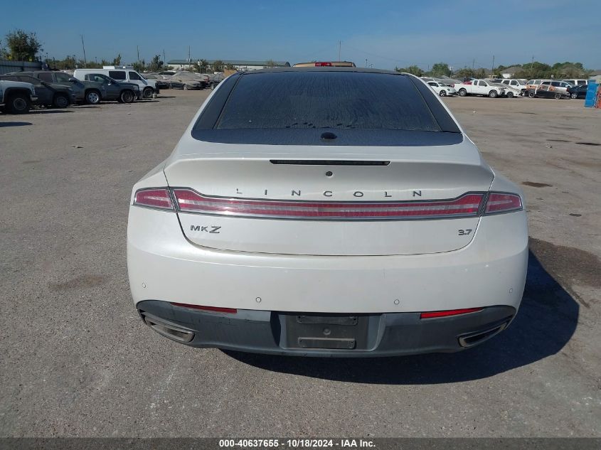 2016 Lincoln Mkz VIN: 3LN6L2GK4GR615922 Lot: 40637655