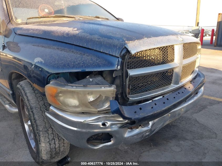 2002 Dodge Ram 1500 St VIN: 3D7HA18Z92G204518 Lot: 40637776