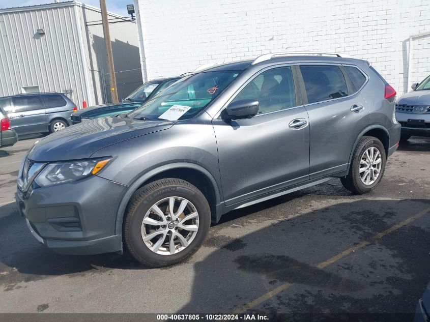 2017 Nissan Rogue Sv VIN: KNMAT2MV3HP613391 Lot: 40637805