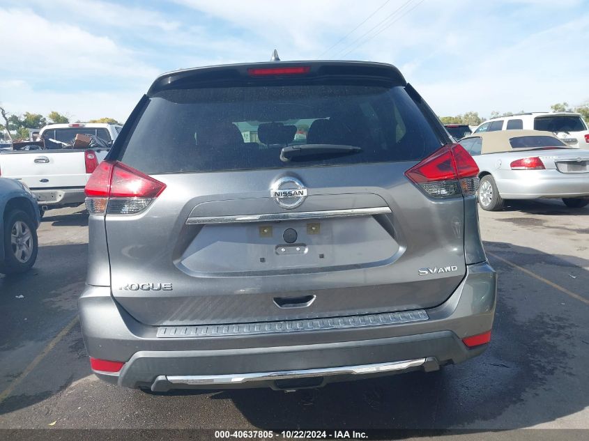 2017 Nissan Rogue Sv VIN: KNMAT2MV3HP613391 Lot: 40637805