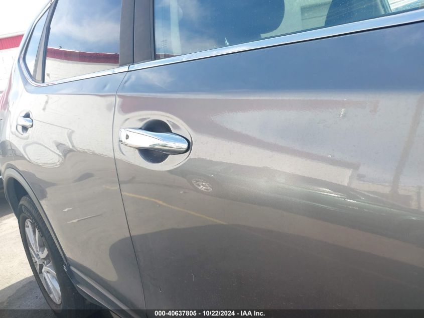 2017 Nissan Rogue Sv VIN: KNMAT2MV3HP613391 Lot: 40637805