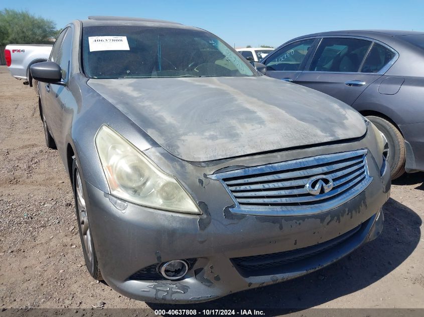 2010 Infiniti G37 Journey VIN: JN1CV6AP1AM400630 Lot: 40637808