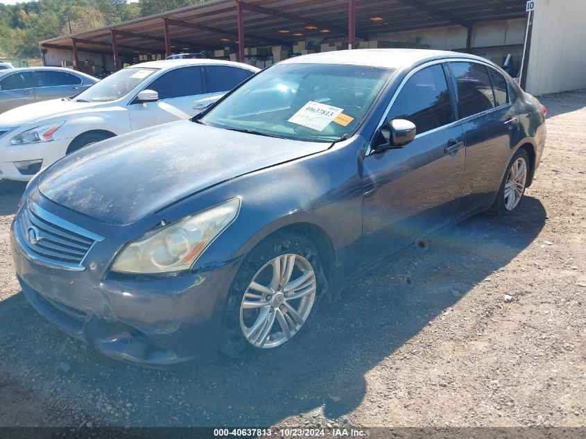 2010 Infiniti G37 Journey VIN: JN1CV6AP7AM403161 Lot: 40637813