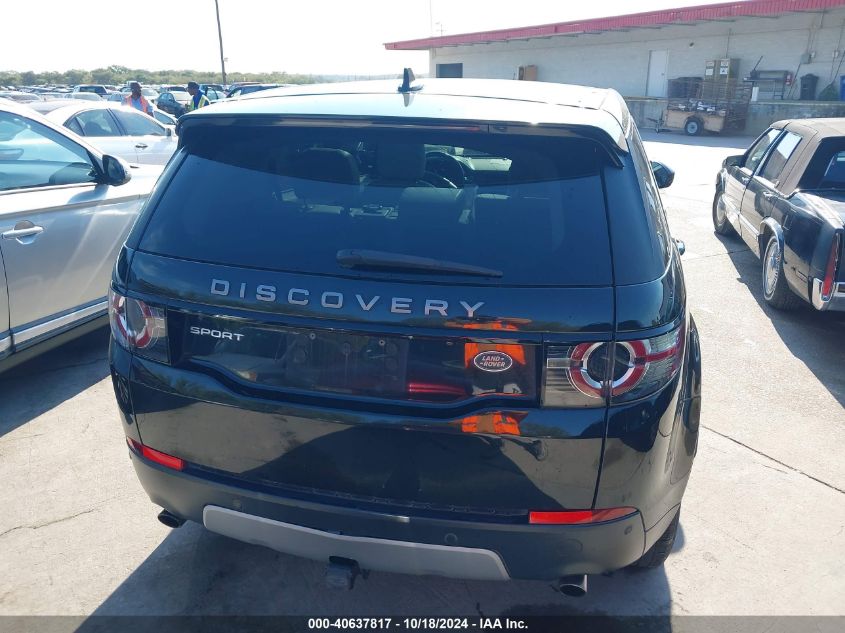 2016 Land Rover Discovery Sport Hse VIN: SALCR2BG2GH554573 Lot: 40637817