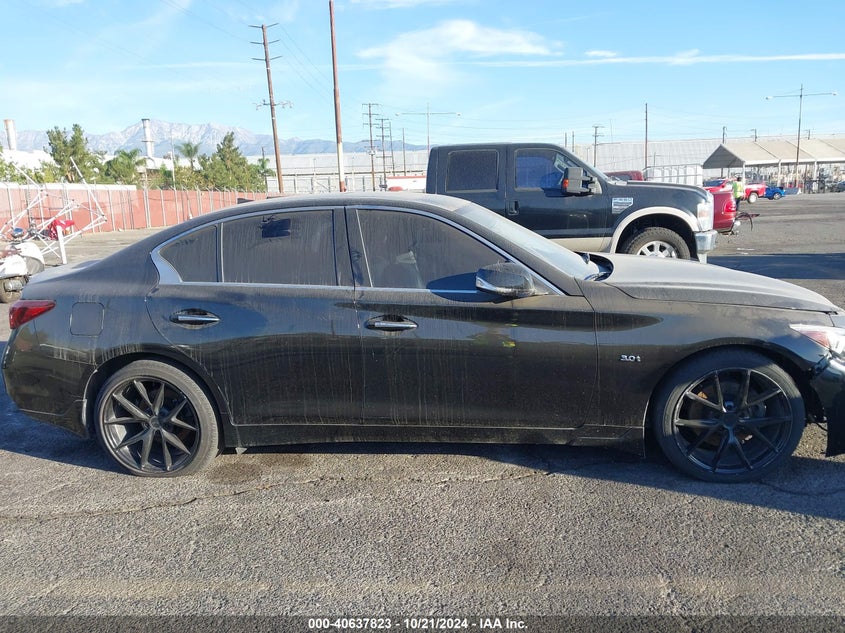 VIN JN1EV7AP9JM352454 2018 INFINITI Q50 3.0T LUXE