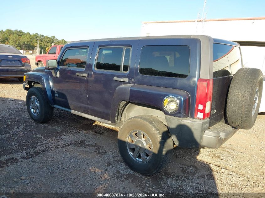 2007 Hummer H3 Suv VIN: 5GTDN13E978104149 Lot: 40637874