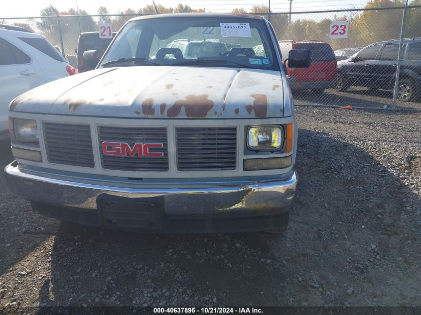 1992 GMC Sierra C1500 VIN: 1GTDC14Z7NZ518939 Lot: 40637895