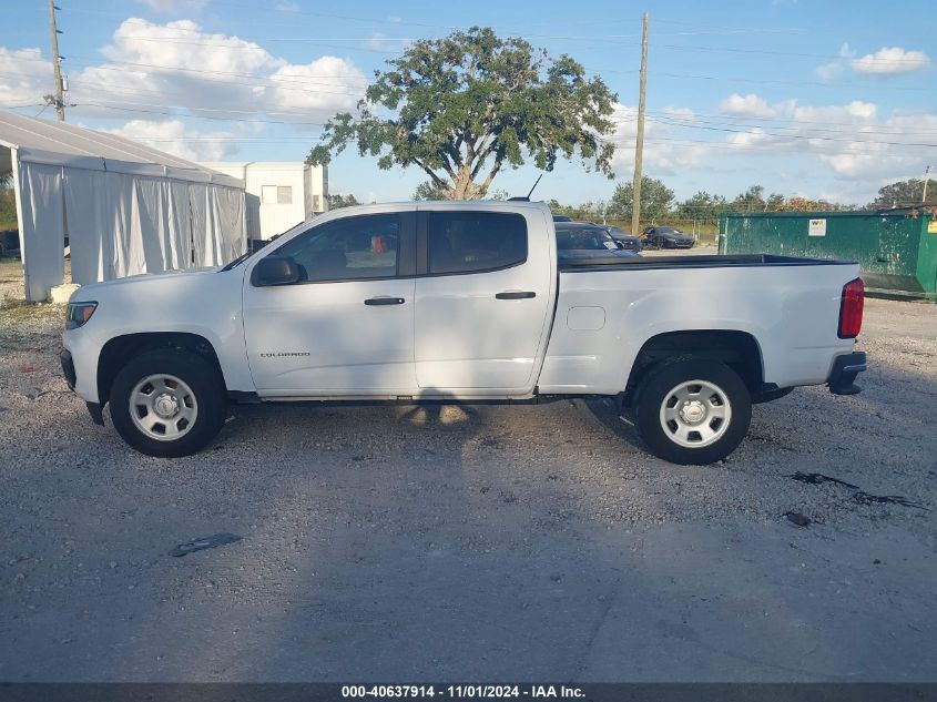 2021 Chevrolet Colorado 2Wd Long Box Wt VIN: 1GCGSBEN3M1164061 Lot: 40637914