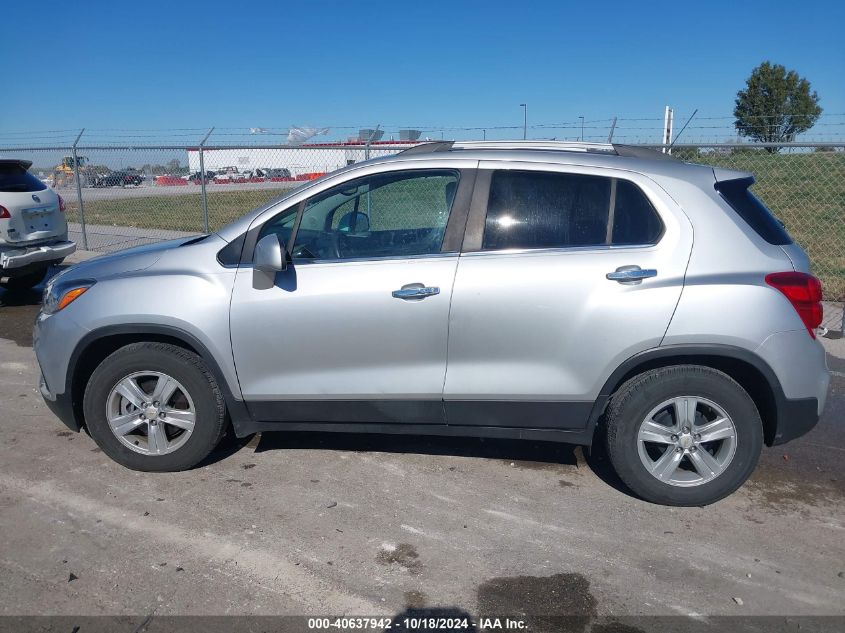 2018 Chevrolet Trax Lt VIN: KL7CJLSB2JB583412 Lot: 40637942