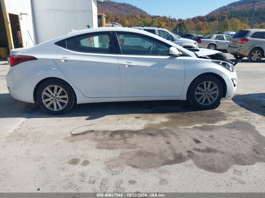 2015 Hyundai Elantra Se VIN: 5NPDH4AE6FH608208 Lot: 40637945