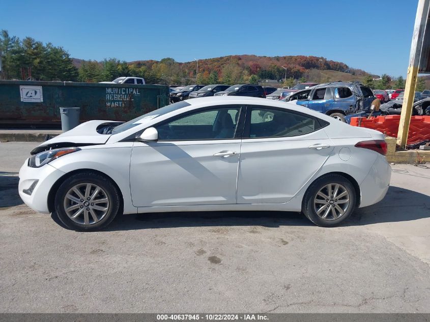 2015 Hyundai Elantra Se VIN: 5NPDH4AE6FH608208 Lot: 40637945