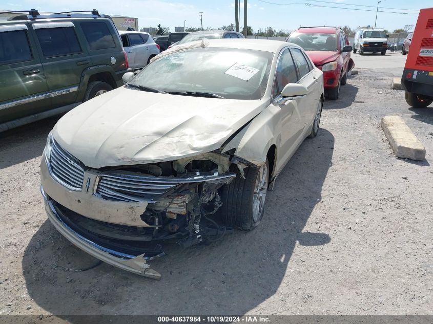 2014 Lincoln Mkz Hybrid VIN: 3LN6L2LU0ER818293 Lot: 40637984