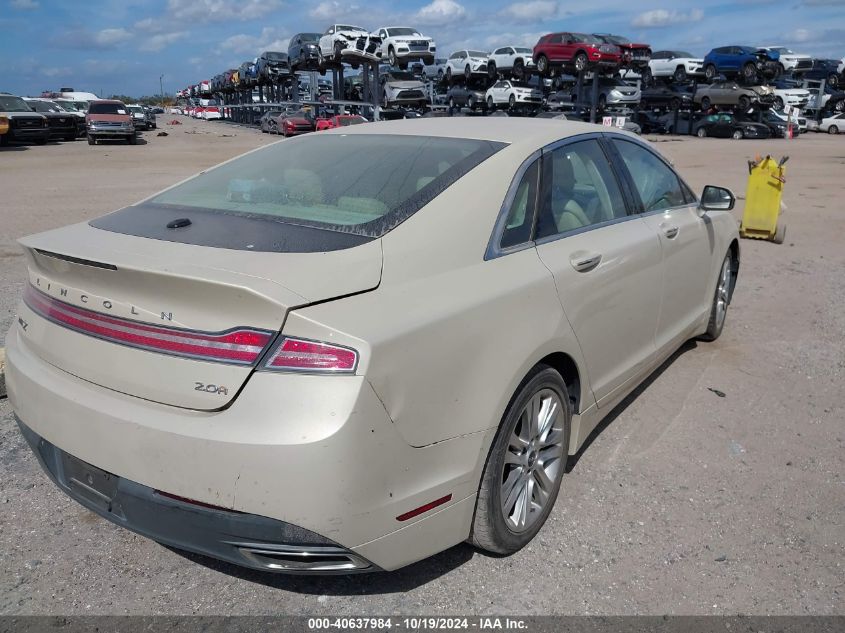 2014 Lincoln Mkz Hybrid VIN: 3LN6L2LU0ER818293 Lot: 40637984