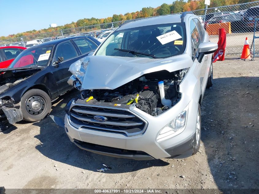 2021 Ford Ecosport Se VIN: MAJ3S2GE3MC425484 Lot: 40637991