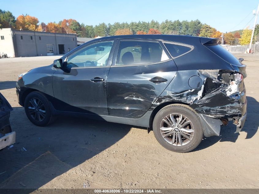 2015 Hyundai Tucson Gls VIN: KM8JTCAF0FU072488 Lot: 40638006