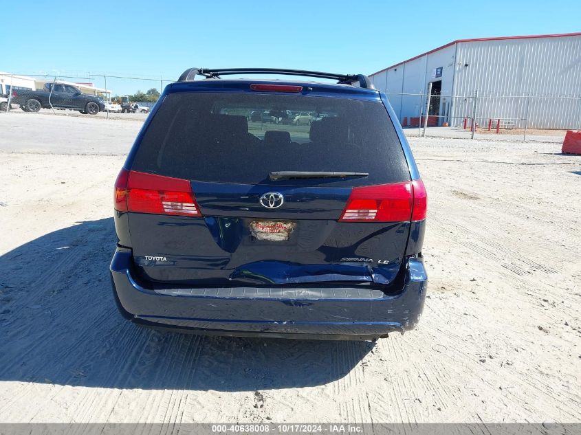 2005 Toyota Sienna Le VIN: 5TDZA23C65S251793 Lot: 40638008