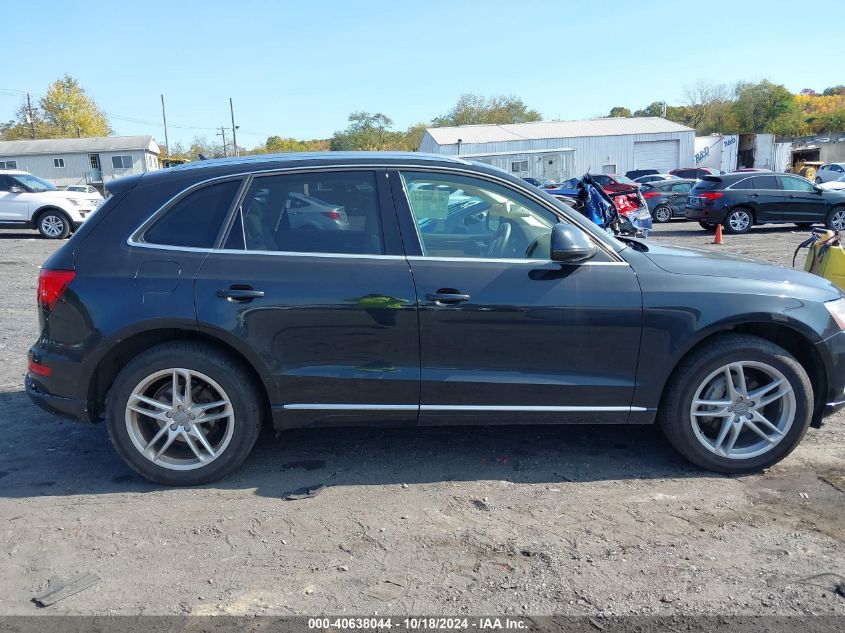 2014 Audi Q5 2.0T Premium VIN: WA1LFAFP8EA052400 Lot: 40638044