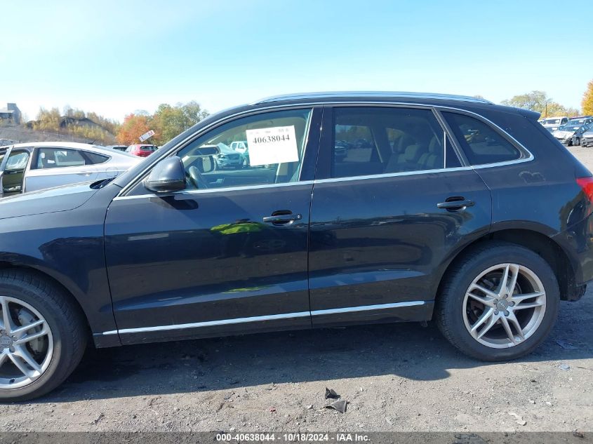 2014 Audi Q5 2.0T Premium VIN: WA1LFAFP8EA052400 Lot: 40638044