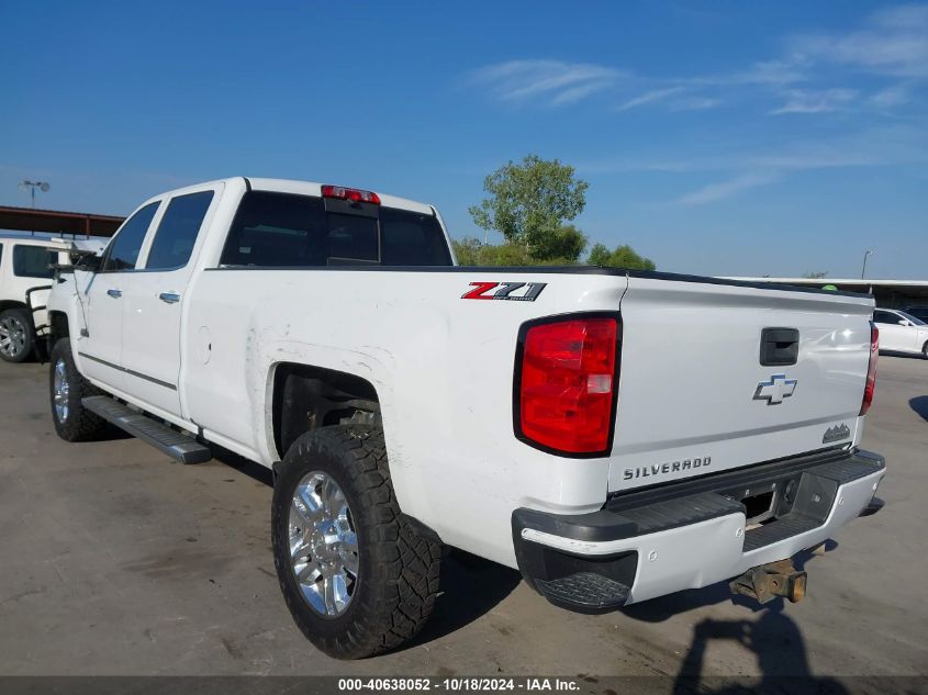 2018 Chevrolet Silverado 3500Hd High Country VIN: 1GC4K1EY5JF191669 Lot: 40638052