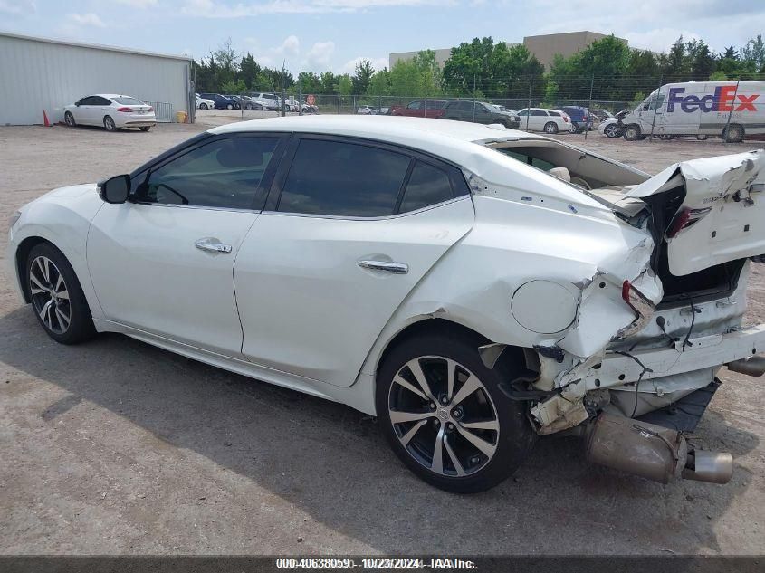 2017 Nissan Maxima 3.5 Sv VIN: 1N4AA6AP3HC398207 Lot: 40638059