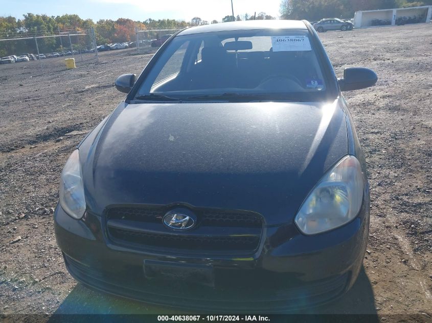 2007 Hyundai Accent Gs VIN: KMHCM36C37UOO2215 Lot: 40638067